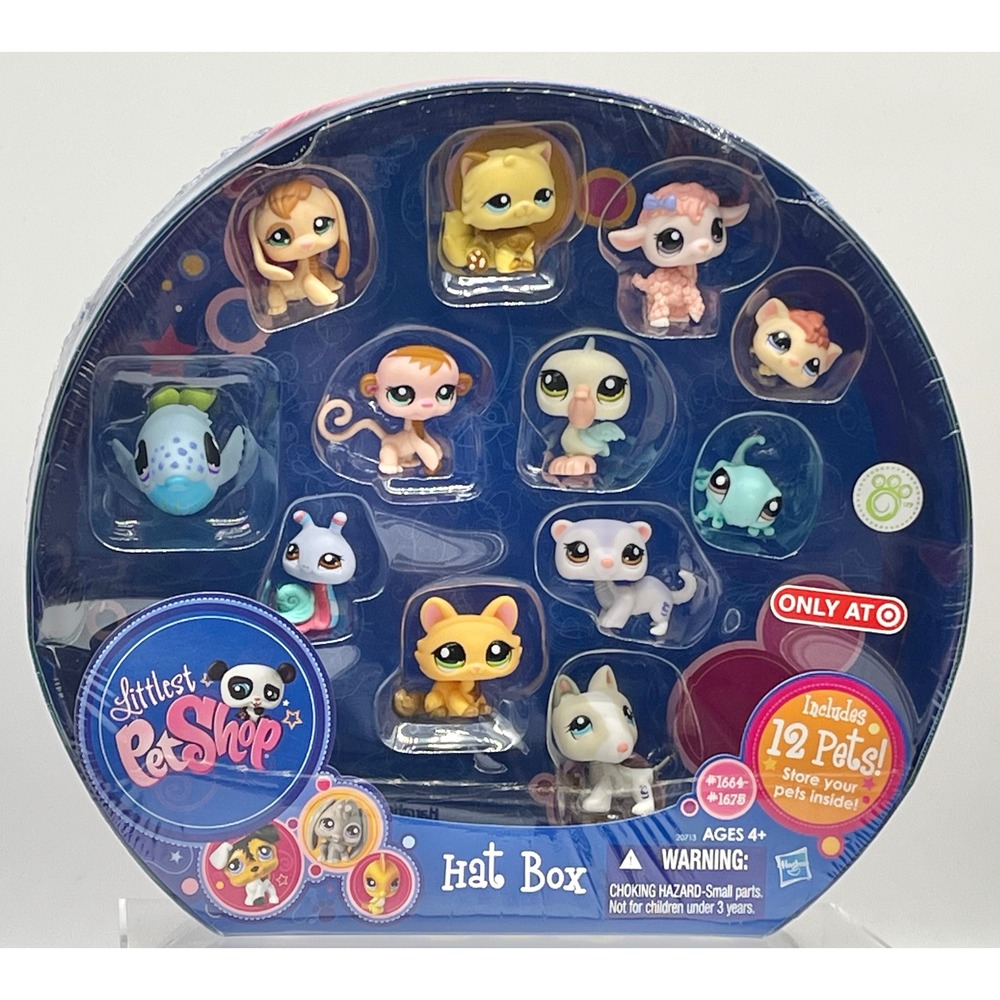 2010 Littlest Pet Shop-Hat Box #1664-#1675 BRAND NEW